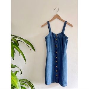 LOFT chambray dress